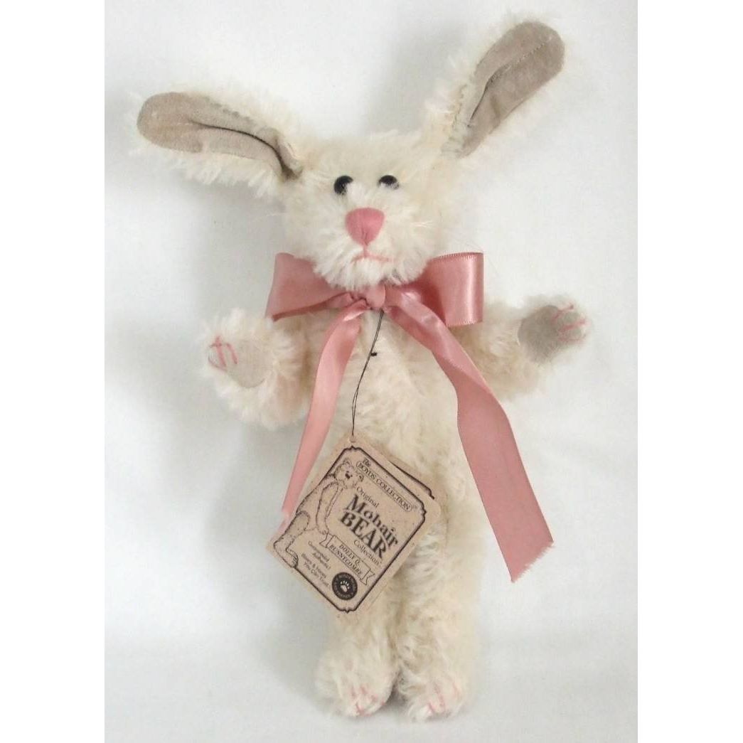 Dolly Q Bunnycombe Boyds 8 White Mohair Rabbit | eBay