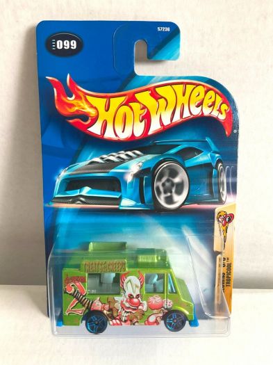 2003 Hot Wheels Crazed Clowns 5/5 Tropicool Ice Cream Truck
