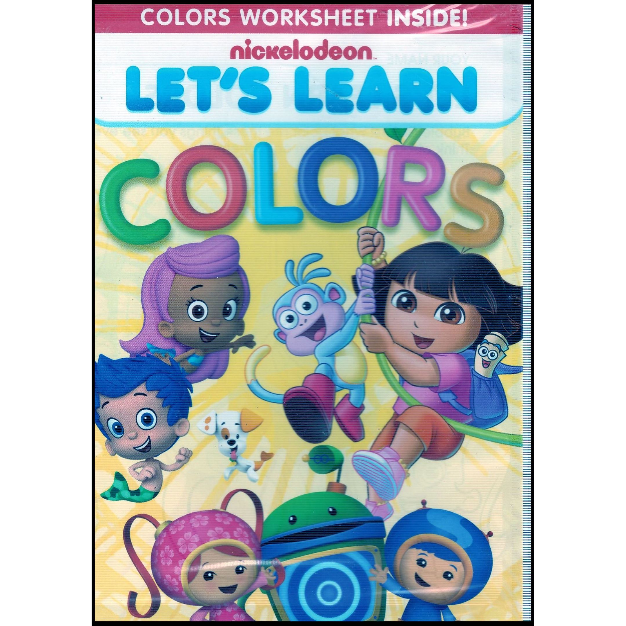 Nickelodeon Let's Learn: Colors (NEW SEALED DVD) 97368042742