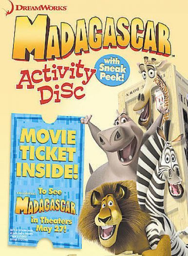 Madagascar Activity Disc (DVD) 678149435122| eBay