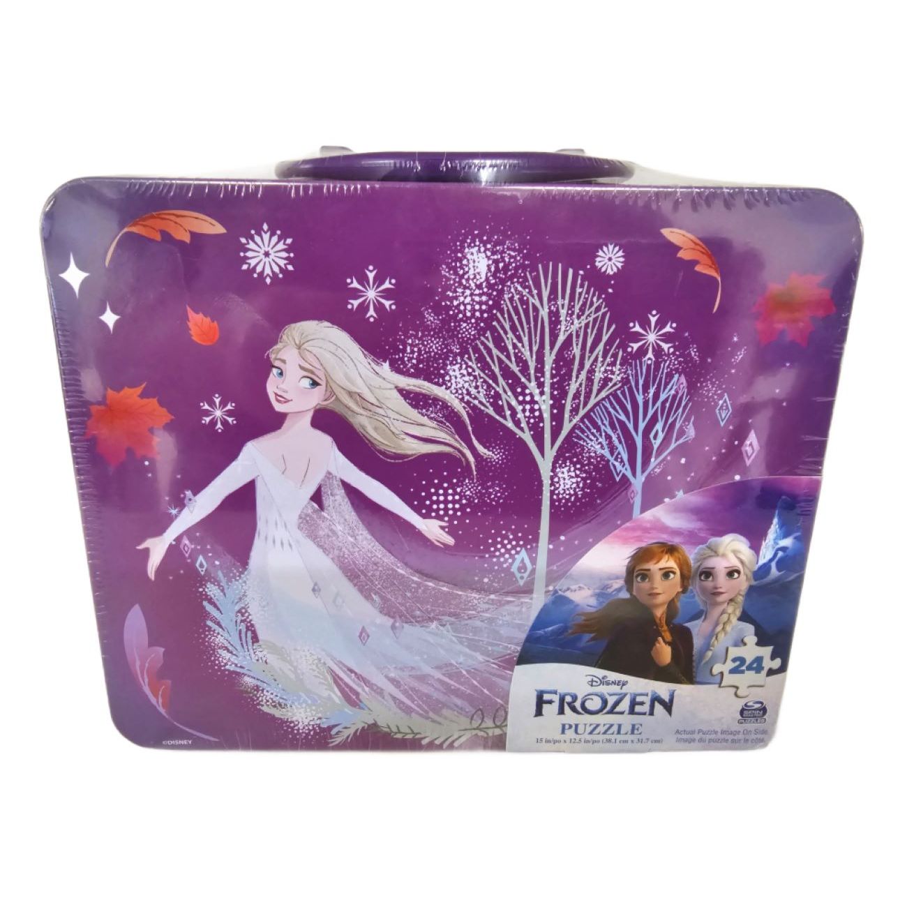 Spin Master Disney Frozen Elsa Puzzle 24 Piece In Lunchbox Tin | eBay