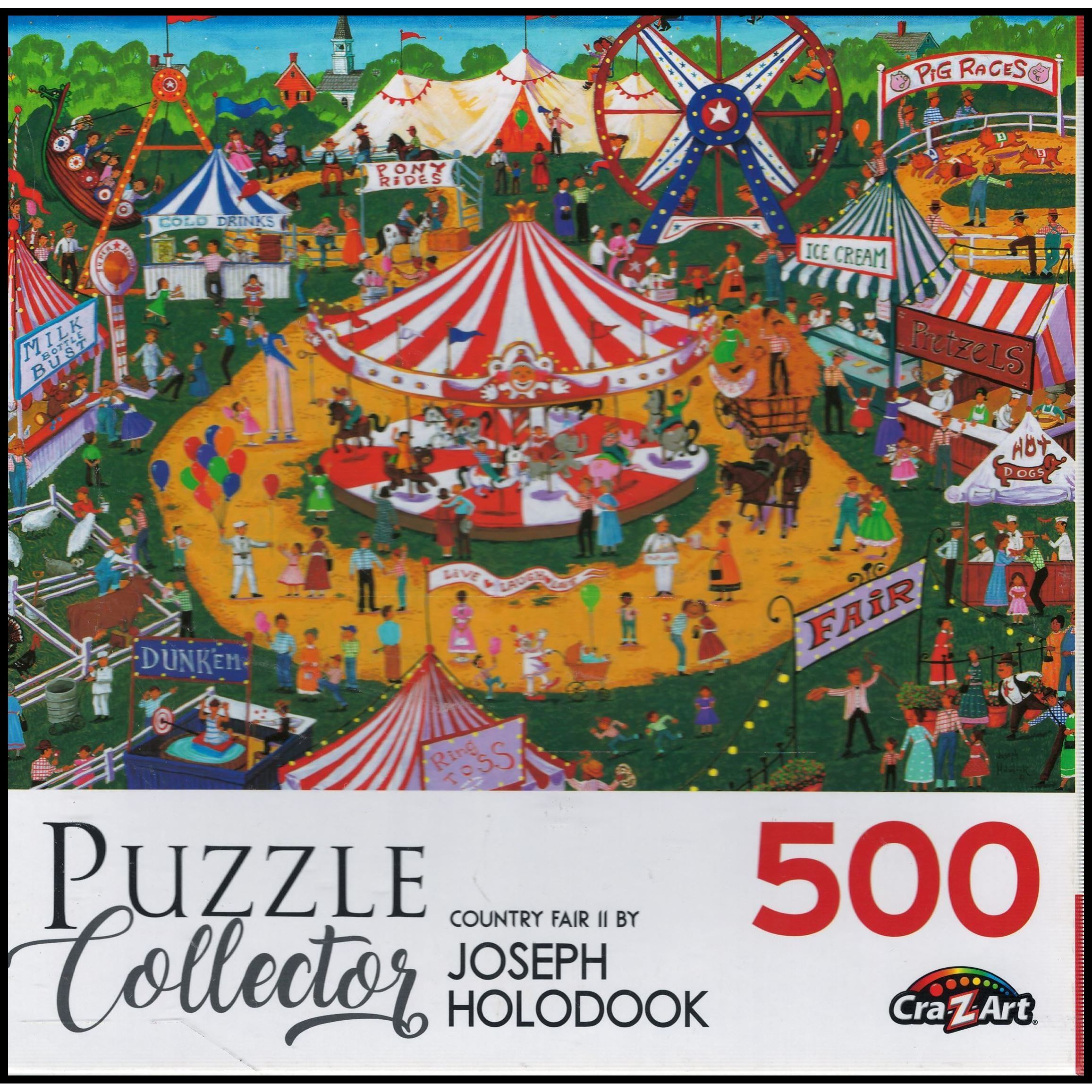 Country Fair II Carousel Pig Races Pony Rides Joseph Holodook 500